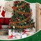 6 Pcs 10 Feet Each Christmas in July Hawaiian Leis Red and Green Hawaiian Flower Garland Hawaiian Luau Tropical Flower Leis for Christmas Cosplay Beach Wedding Carnival Themed Party Decorations